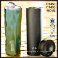 16oz Double wall stainless steel insulated coffee travel mug custom twist lid/cap